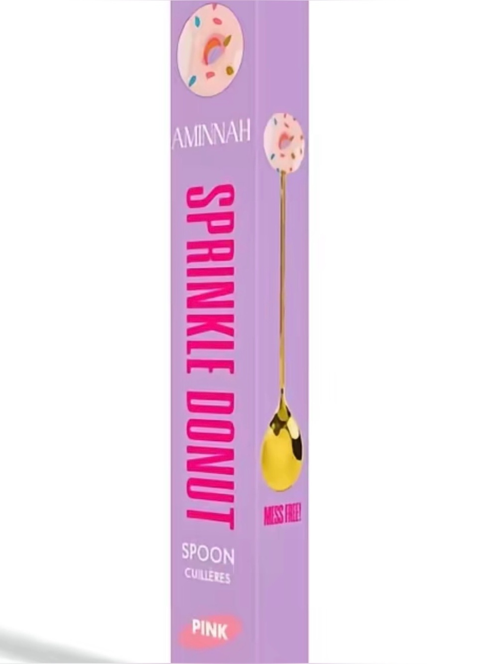 Aminnah Sprinkle Donut Body Butter Spoon — Pink